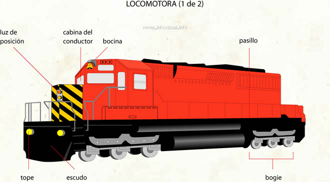 Locomotora (Diccionario visual)